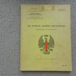 Etat major de l'armée de terre-les forces armées espagnoles en langue espagnole-mai 1971-TTA 136Bis