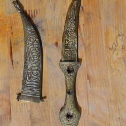 couteau TURQUE long 26 cm année 1975