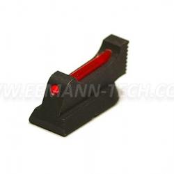 EEMANN TECH FRONT SIGHT (guidon) H 6mm X L 3mm POUR CZ 75, CZ SHADOW 2, FIBRE OPTIQUE 1mm -130209