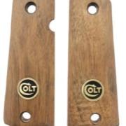 Poignées Pistolet Zib Grips En Bois (hêtre) Pour Colt 1911 – Oak, Médaillon