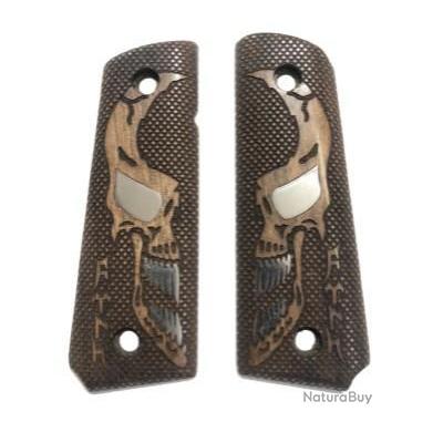 Poignées Pistolet Zib En Bois De Hêtre - Pour Star MODELFR22LR - Précision 0,007cm