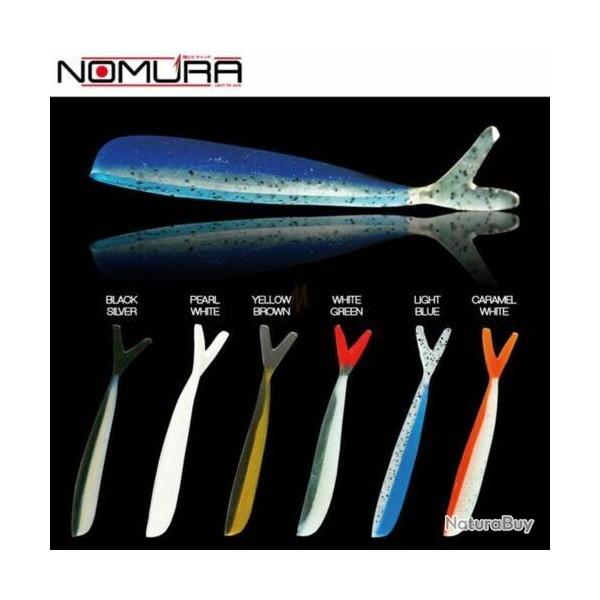 Promo: Leurre Nomura Original Double Tail 3" light blue par 10