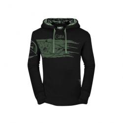 Sweat A Capuche Hot Spot Design Catfish With Camo Detail