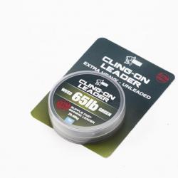 Tete De Ligne Nash Cling-On Leader 65Lb 7M GRAVEL