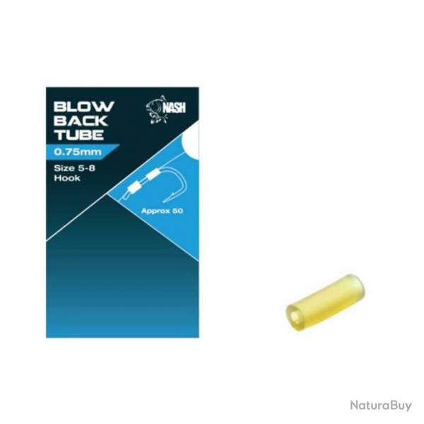 Gaine Silicone Nash Blow Back Tube 0,75MM