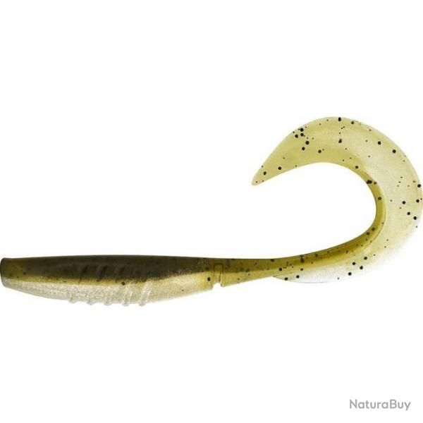 Leurre Souple Megabass X Layer Curly 5 GREEN PUMPKIN SHAD