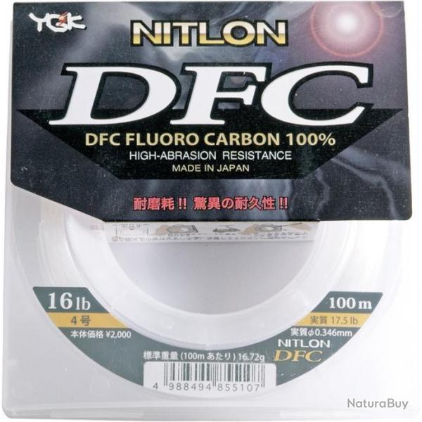 Fluorocarbon Ygk Nitlon Dfc 100M 15,8/100-3LBS