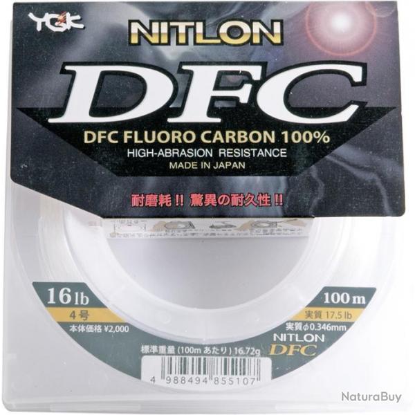 Fluorocarbon Ygk Nitlon Dfc 100M 18,1/100-4LBS