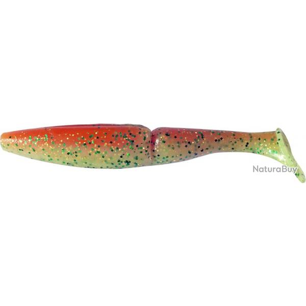 Leurre Souple Sawamura One Up Shad 7 ORANGE GREEN