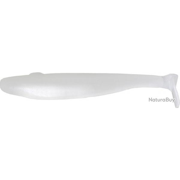 Leurre Souple Gan Craft Bariki Shad 4.8 - 17G PEARL WHITE