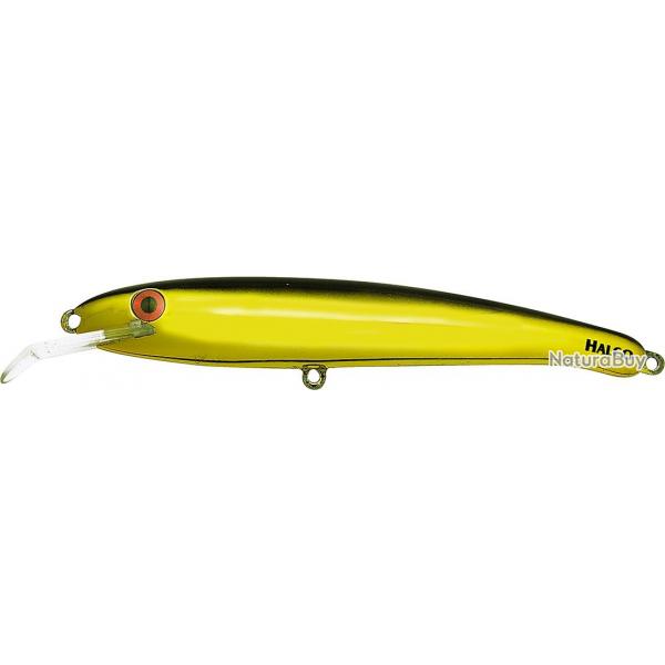 Leurre Halco Laser Pro 160 CHROME GOLD BLACK