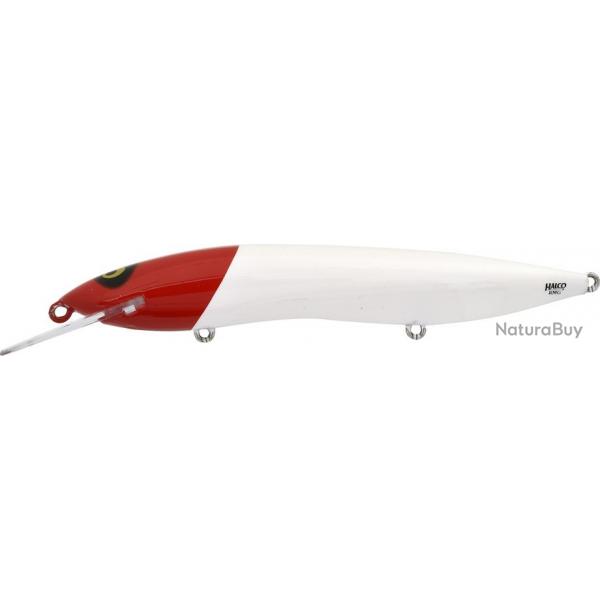 Leurre Halco Sorcerer 150 WHITE RED HEAD