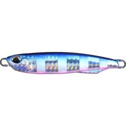 Jig Duo Drag Metal Cast Slim 20G BLUE PINK ZEBRA GLOW