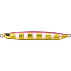 Jig Duo Drag Metal Cast Super Slim 60G PINK GOLD ZEBRA GLOW