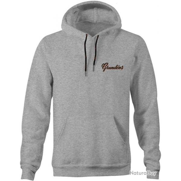 Sweat A Capuche Grundens Displacement Hoodie Athletic Heather