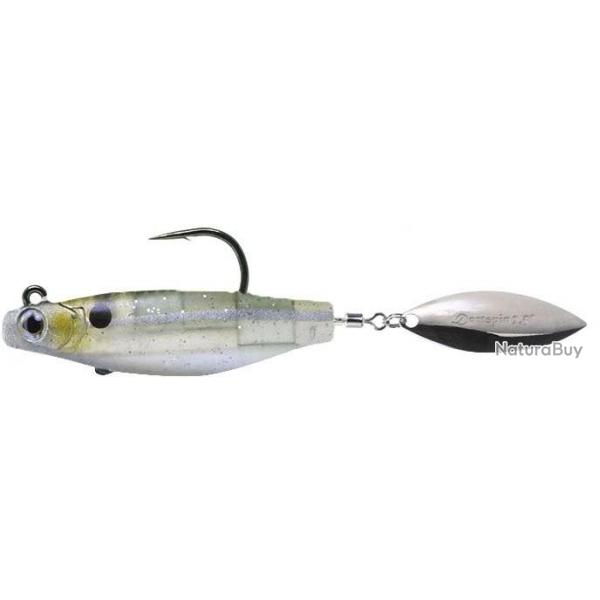 Leurre Souple Hyperlastics Dartspin Pro Interne Weight 2 - 14G GLASS MINNOW SILVER