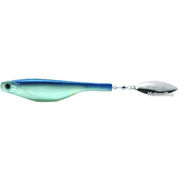 Leurre Souple Hyperlastics Dartspin Pro Jig Head 3 - 14G ALEWIFE SILVER