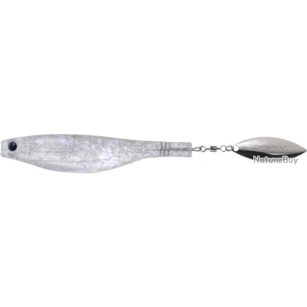 Leurre Souple Hyperlastics Dartspin 3 - 14G SEE THROUGH CLEAR - SLIVER