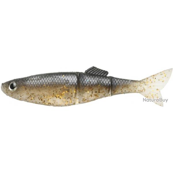 Leurre Souple Hyperlastics Deadalive Pro 125 BLACK SHINER