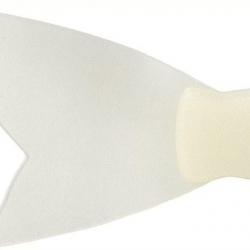 Nageoire Leurre Madness Balam 300 Spare Tail CLEAR WHITE