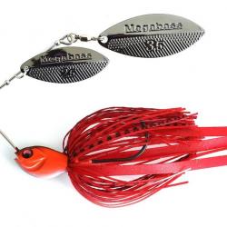 Spinner - Bait Megabass Sv-3 1/2 Double Willow FIRE RED