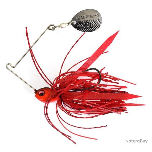 Spinner - Bait Megabass Sv-3 1/4 Single Colorado FIRE RED