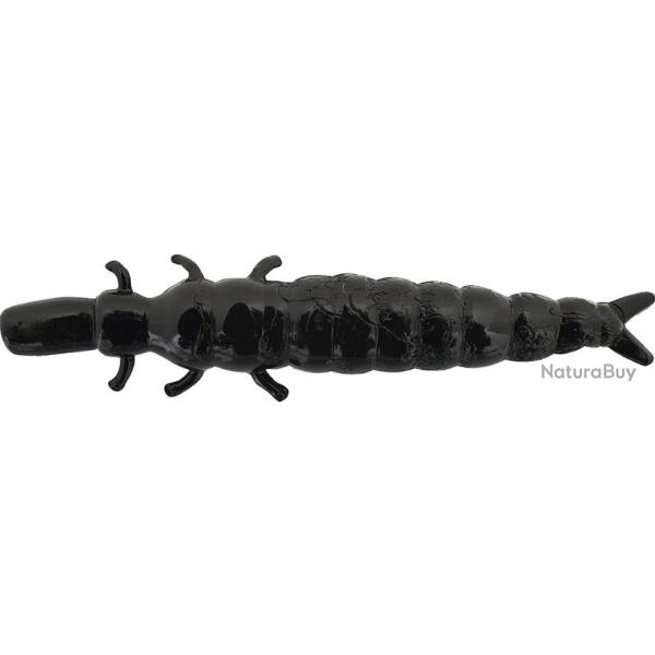 Leurre Souple Nikko Kasei Dappy Caddisfly L - 3,8Cm BLACK