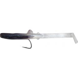 Leurre Souple Nikko Kasei Flextail - 8,5Cm PURPLE CLEAR