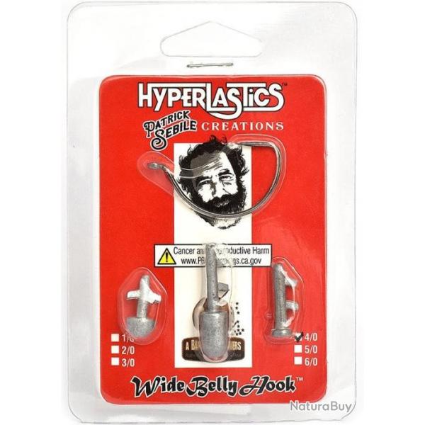 Tete Plombee Hyperlastics Kit Wide Belly Hook