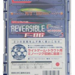 Boite Meiho Reversible F-86 Blue / Clear Lid