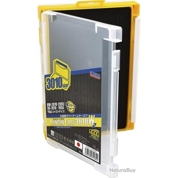 Boite Meiho Run Gun Case 3010W-2 Yellow