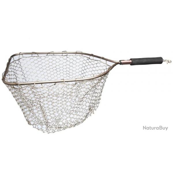 Epuisette Adamsbuilt Fishing Alu Truite Net Rubber