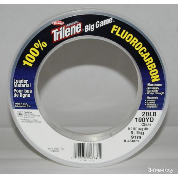 Fluorocarbon Berkley Fluo Leader 100M 40LBS