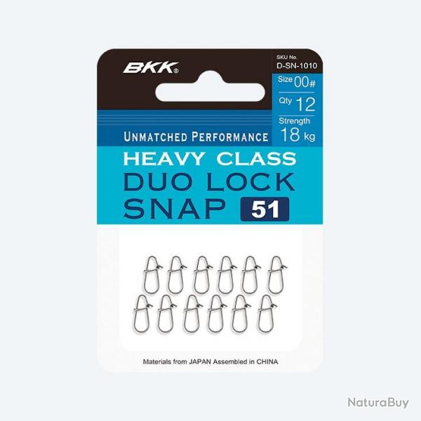 Agrafe BKK Duo Lock Snap Heavy 51 N3