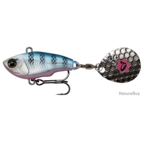 Leurre Savage Gear Fat Tail Spin 5,5cm 9g BLUE SILVER PINK