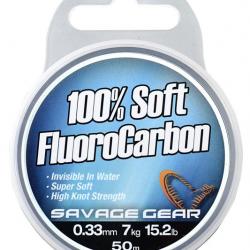 Fluorocarbon Soft Savage Gear Clear 22/100-3,5KG