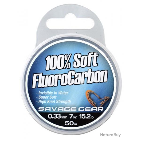 Fluorocarbon Soft Savage Gear Clear 22/100-3,5KG