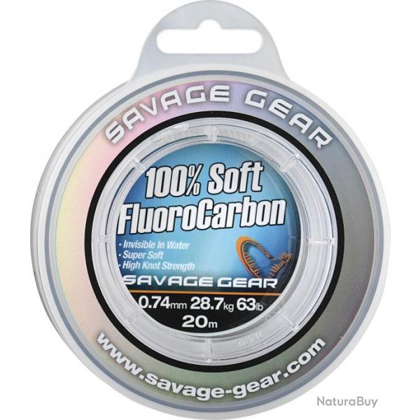 Fluorocarbon Soft Savage Gear Clear 49/100-15,2KG