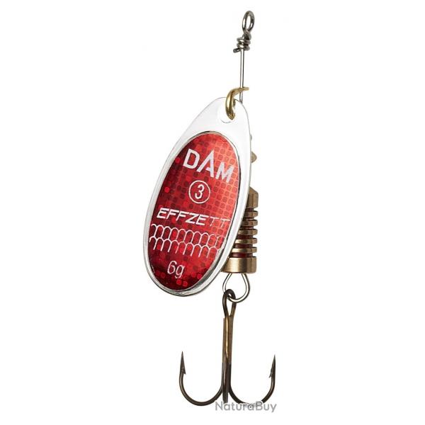 Cuiller Dam Standdard Spinner 4g Reflex Red
