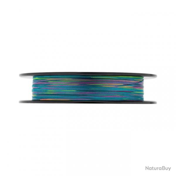 Tresse Daiwa J braid 8brins Multicolore 150M 22/100-17KG