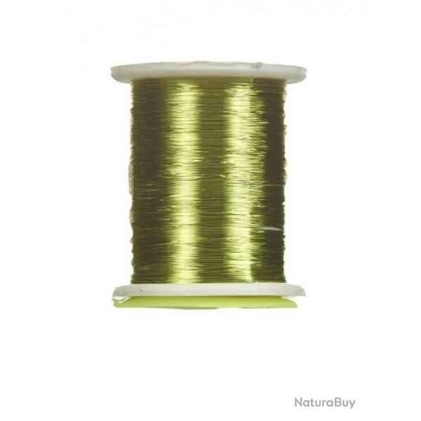 Fil De Cuivre De Charette Fin 0,1mm CHARTREUSE