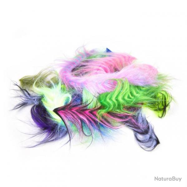 Fibre De Charette Polar Brush Grizzly ROSE FLUO