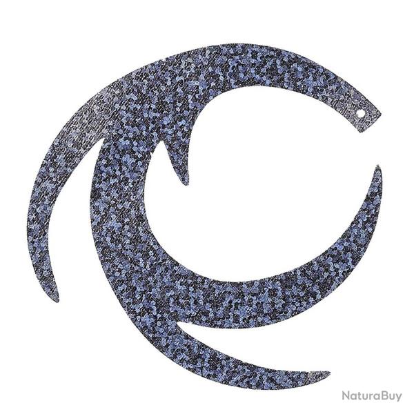 Pike Tail Dragon XXL De Charette HOLO ARGENT
