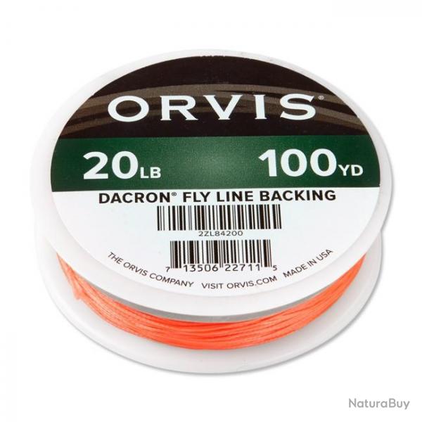 Backing Orvis Dacron 180M ORANGE