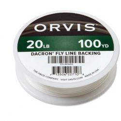 Backing Orvis Dacron 360M BLANC