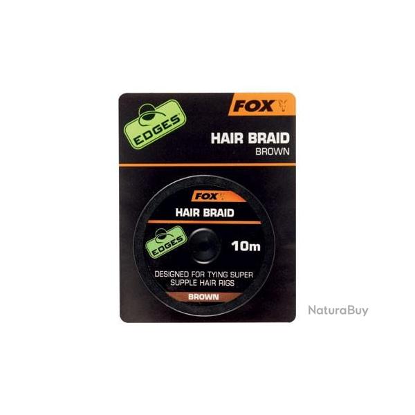 Tresse a Bas de Ligne Fox Edges Hair Braid X 10M Brown