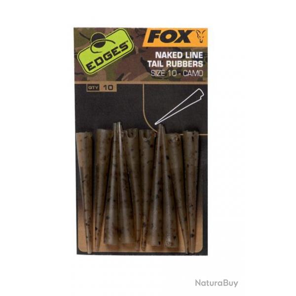 Manchon Fox Edges Camo Naked Line Tail Rubbers 10
