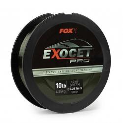 Nylon Fox Exocet Pro Low Vis Green 1000M 26/100-4,5KG