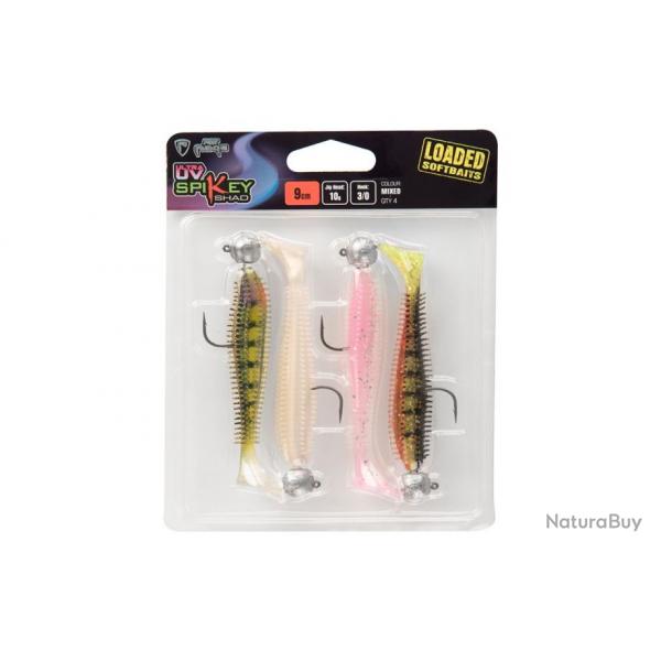 Leurre Souple Montee Fox Rage UV Spikey Shad Loaded 6cm 5G x4