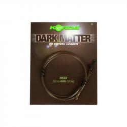 Montage Korda Dark Matter Leader Quick Change Swivel 40Lb - 50Cm WEED